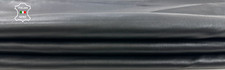 BLACK Soft Italian STRETCH Backed Lambskin leather hides skins 6sqf 0.7mm C2478