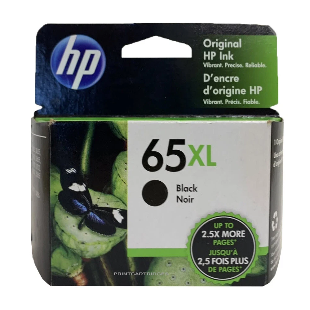 HP65XL 黒 インクカートリッジ（増量）　4個 未使用品」HP 65XL インクカートリッジ 黒/増量タイプ/N9K04AA 【公式