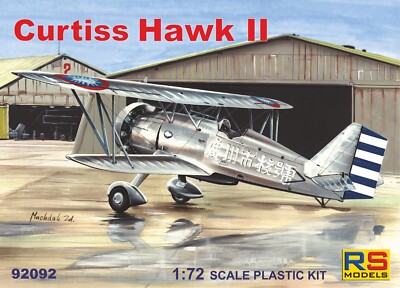 Curtiss Hawk II: US Navy, Thailand, China, Peru (1/72 model kit, RS 92092)