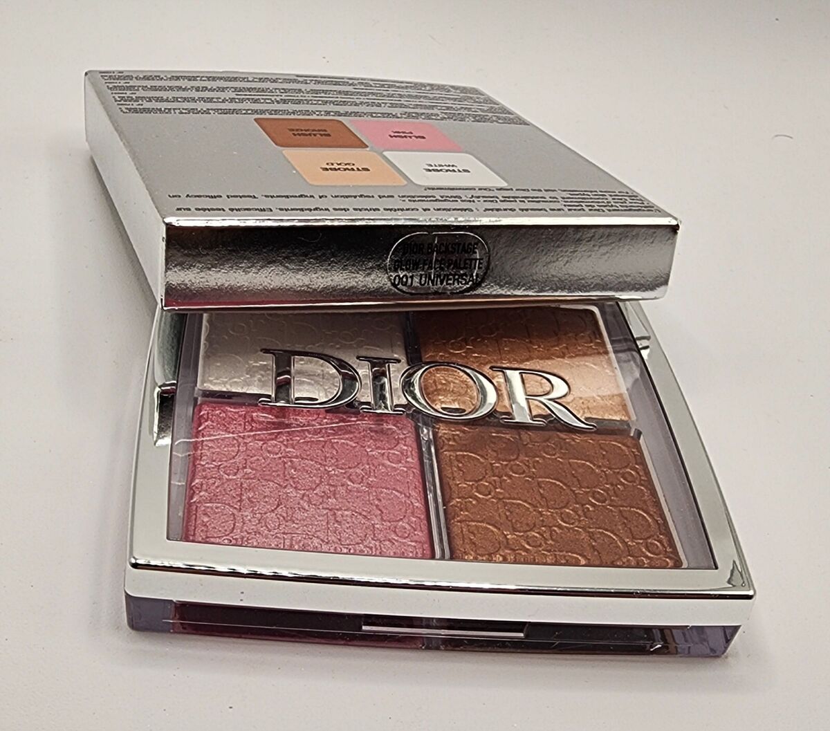 DIOR Backstage Glow Face Palette Highlighter 001 UNIVERSAL DIOR Backstage Glow Face Palette Highlighter 001 UNIVERSAL