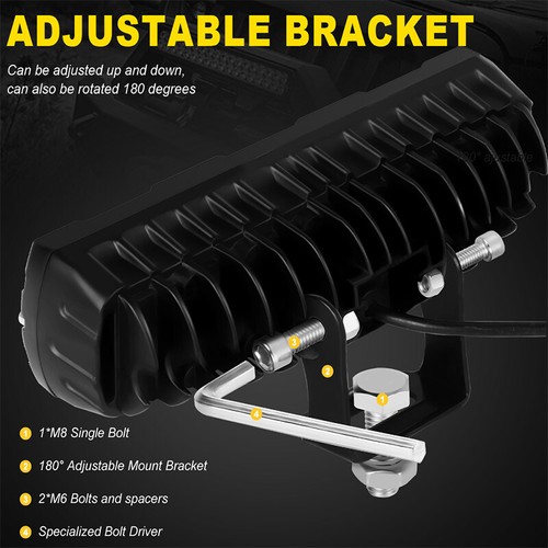 4PC 6"in 30W Driving LED Work Light Bar Pods Spot Fog Lamp Offroad Truck ATV UTV - Bild 7 von 9