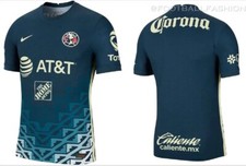 Nike Authentic Club America 2021/2022 Soccer Futbol Away Jersey Kit Mens Size XL