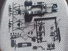 4X4 Chassis, Suspension Parts From '84 GMC Pickup Desert Dog, Fall Guy 1984 1:25