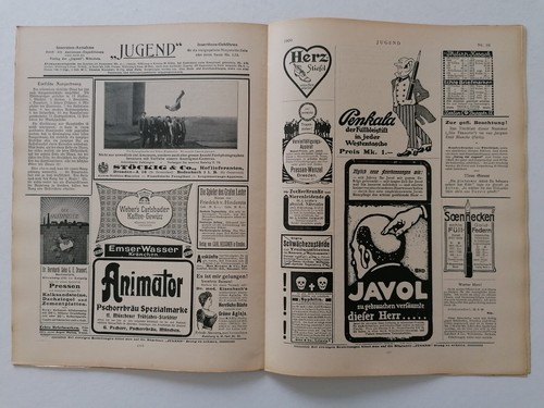 Revista JUGEND 1909 Nº. 10 - Buen Estado Después De Más De 110 Años! - Picture 7 of 20