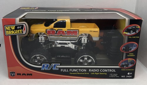New Bright Ram 1500 Yellow RC Full 