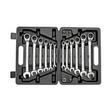 Image of Gedore RED 3300060 Combination Ratchet Wrench Set 16 Pieces 8-19 mm