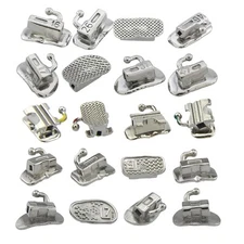 Dental Orthodontic Buccal Tubes 1st 2nd Molar Bracket Bondable Roth MBT 022