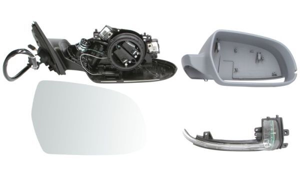 Blic 5402-25-049360P AußEnspiegel Rechts FüR Audi A4 B8 11.11-05.16-image