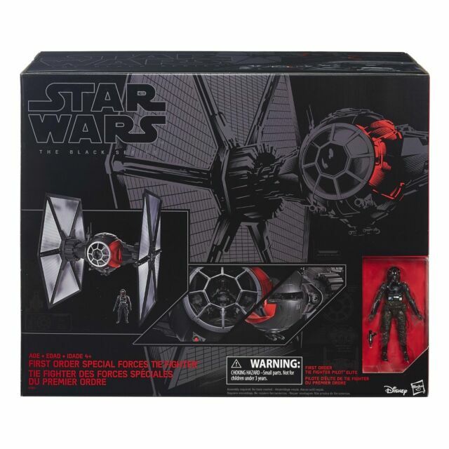 black series tie fighter