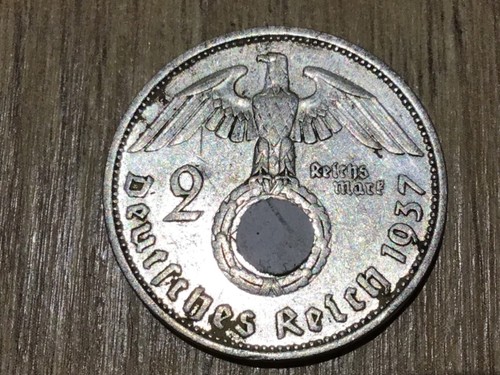 2 Reichsmark Hindenburg 1936 - 1939 J.366 Silber - 第 26/76 張圖片