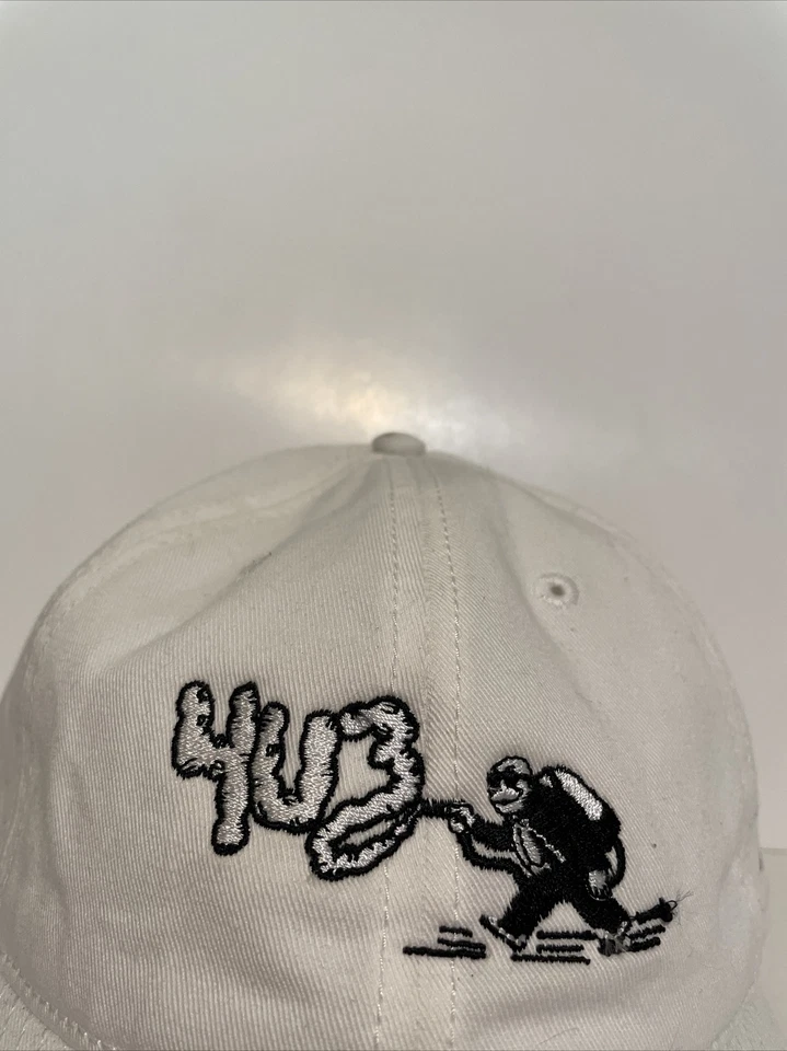 Sombrero Under Armour 4U3 Blanco Ajustable Bordado Calce Relajado Foto 3 de 4