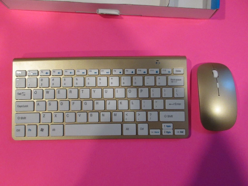 Wireless Bluetooth Keyboard & 2.4Ghz Optical Mouse Combo For Windows - Image 2 of 2