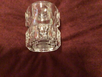 Elements Crystal Heavy Candle Holder