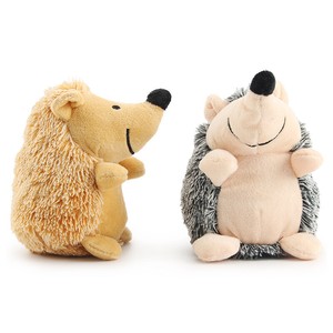 squeaky hedgehog dog toy
