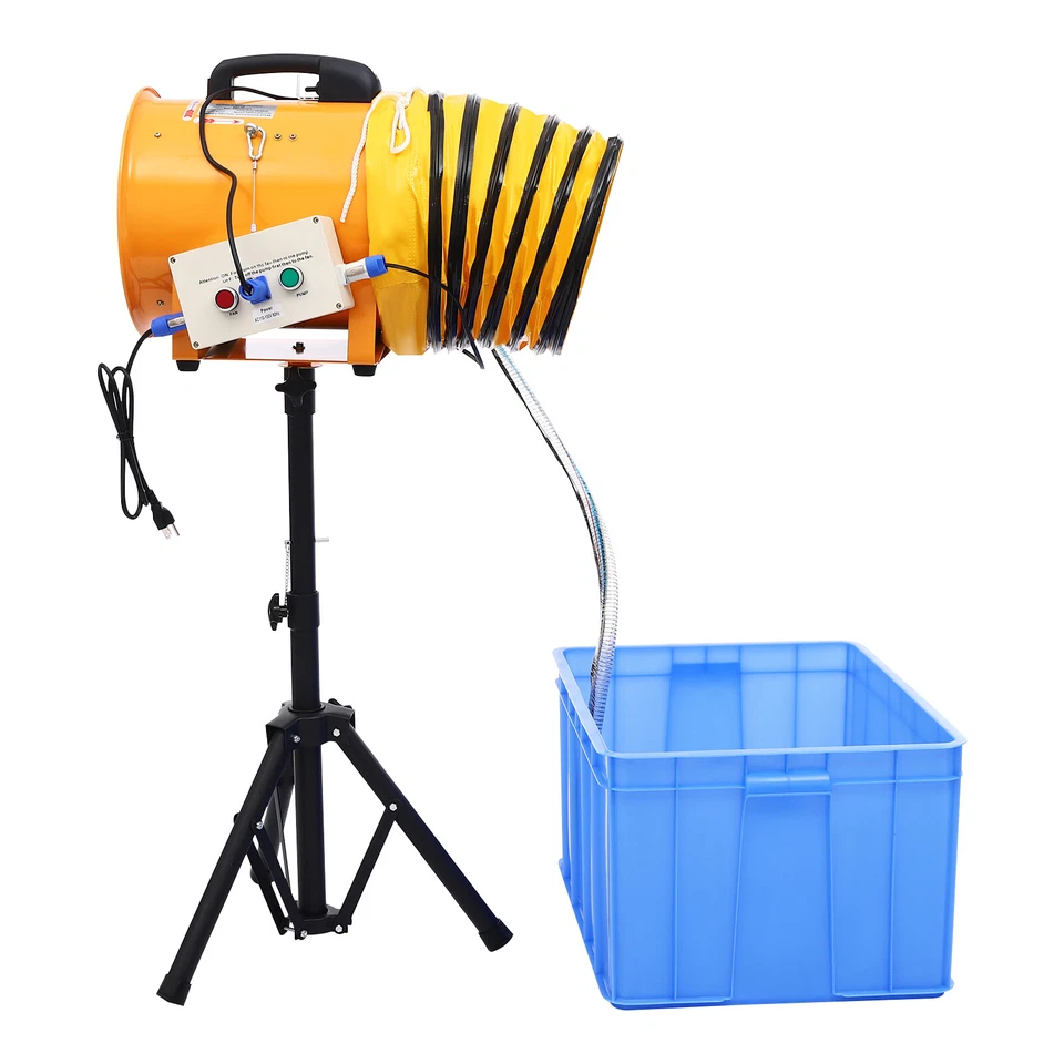 Soplador Ventilador Máquina de Espuma Fiesta Escenario Burbuja Espuma Máquina con Soporte y Bomba 520W 12" Foto 4 de 4