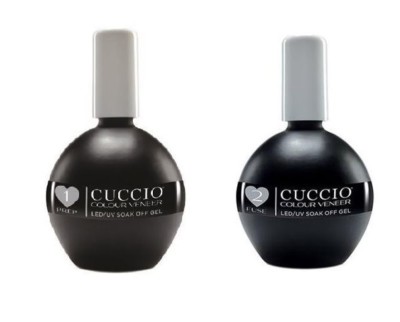 CUCCIO Colour Veneer LED/UV Gel  Prep #1 + Fuse #2  - 2.5 oz (75ml)  Set of 2