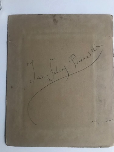 Jan Feliks Piwarski Dessin original signé Pologne Lithographe art vers 1840 - Picture 5 of 5