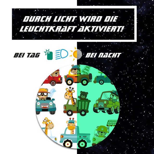 Folien Set Autos Nachtleuchtend für Tonie Lauscher Toniebox Aufkleber Y055-27 UR10365 Folien Set Autos Nachtleuchtend für Tonie Lauscher Toniebox Aufkleber Y055-27 UR10365