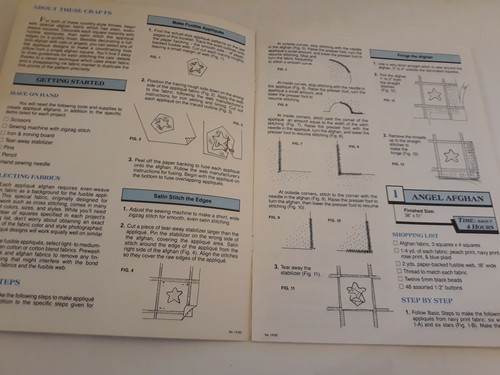 🌟 VTG McCalls Creates Country Afghans Book 2 Afgan Designs (A5 - Picture 3 of 5
