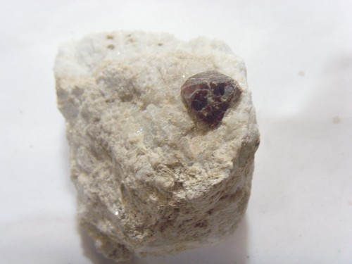 599 Karat Zirkonkristall Mineralprobe in Matrix Mutter Gestein Heiler 53290 - Bild 7 von 9