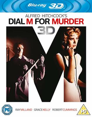 Dial M for Murder (1954) Hitchcock 3D + 2D Blu-Ray BRAND NEW