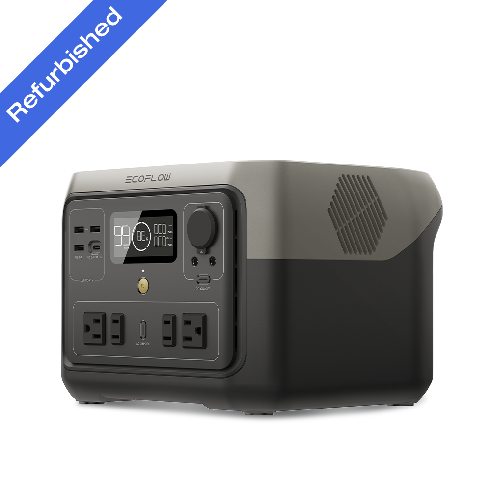 EcoFlow RIVER 2 Max Power Station 512Wh LFP Generator EcoFlow RIVER 2 Max Power Station 512Wh LFP Generator