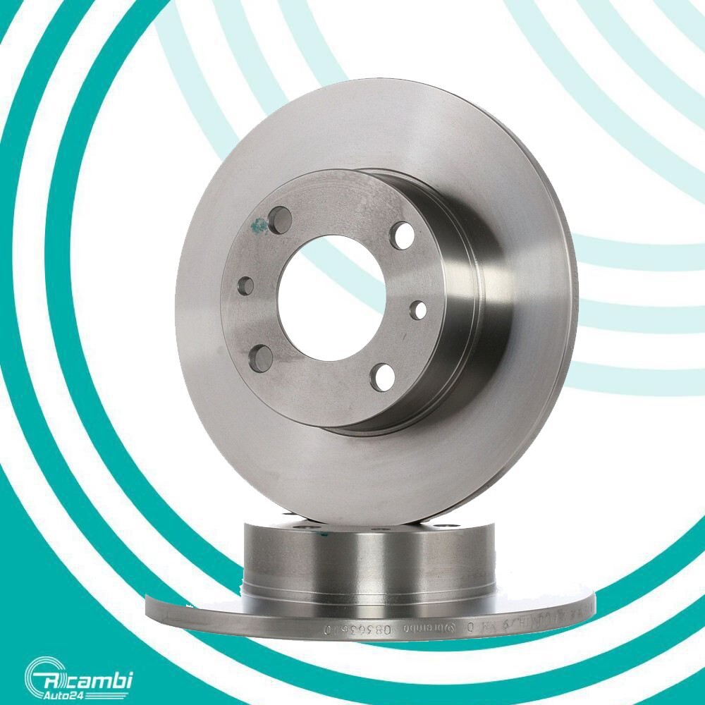 Dischi Freno Brembo 08.3636.10 - Set Di 2 Per Anteriore E Posteriore, Diametro 227mm Spessore 10.8mm - Foto 7