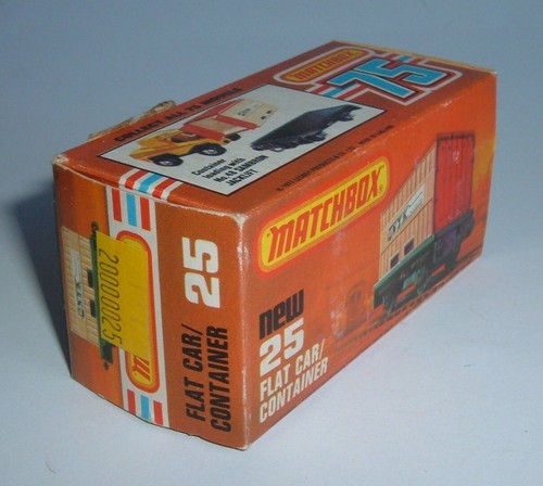 Matchbox Superfast No. 25, Flat Car/Container Superb Mint Condition - Picture 9 of 10