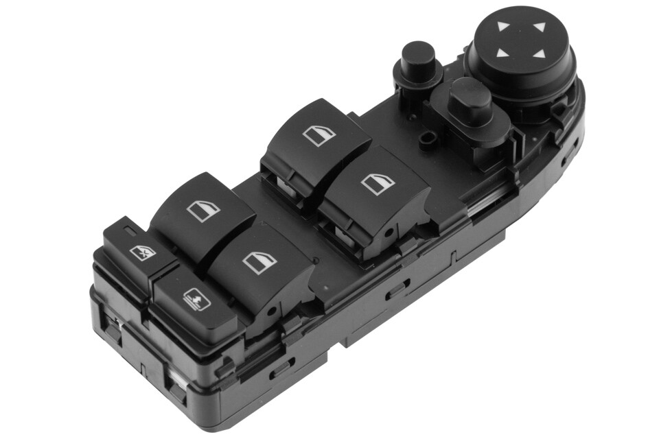 Commande de vitre électrique BMW Série 5 E60 E61 platine lève-vitre avant gauche 9122113