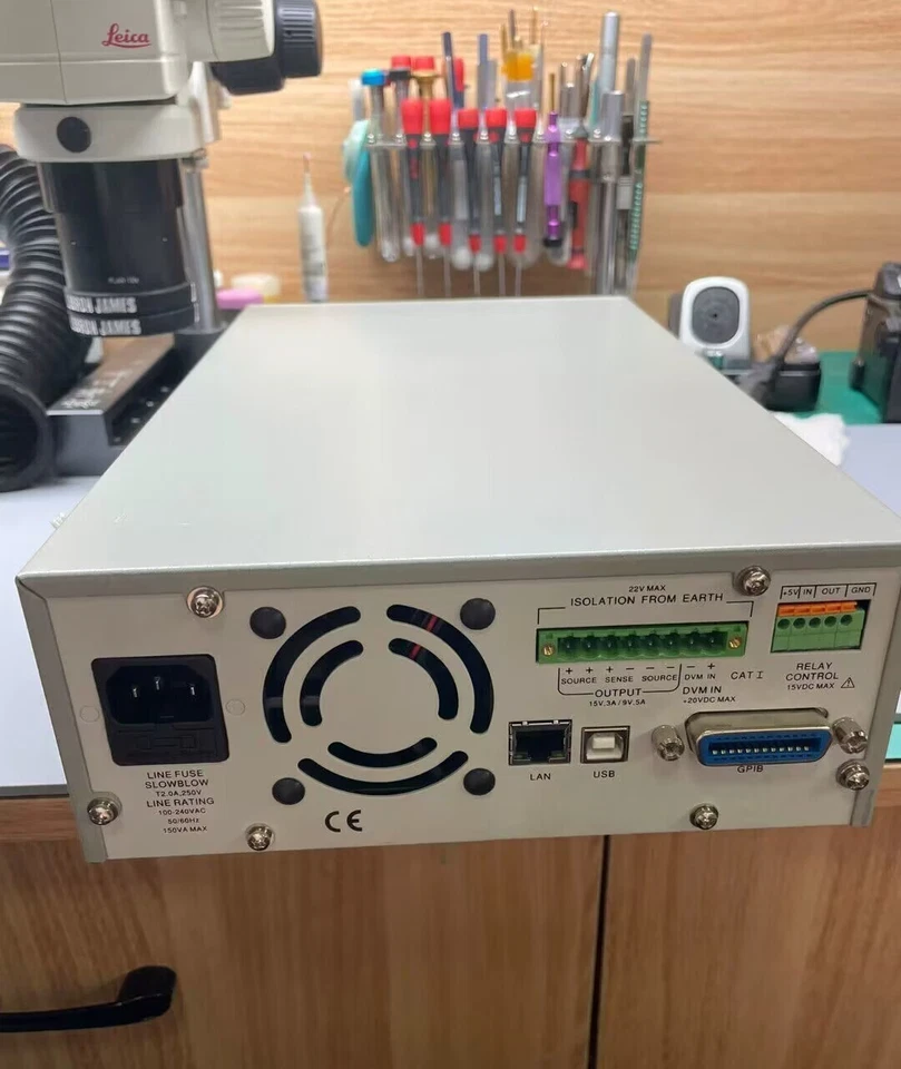 cx/cx/GW Instek PPH-1503 Dual Range DC Power Supply 9V 5A 45W - Image 4 of 4