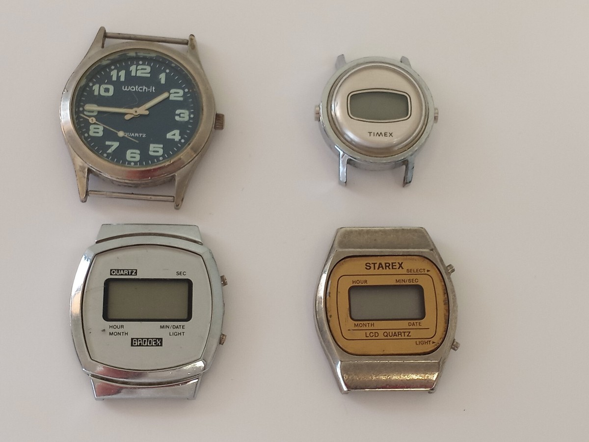LOT OF 4 VINTAGE WATCHES NOT WORKING | eBay display picture 1