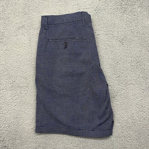 NWT Banana Republic Men’s SIZE 35 Multicolor Plaid Flat Front Aiden Club Shorts - Picture 10 of 12