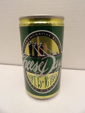 AUGSBURGER 1984 CHEESE DAYS MONROE WISCONSIN ALUMINUM STAY TAB BEER CAN #9