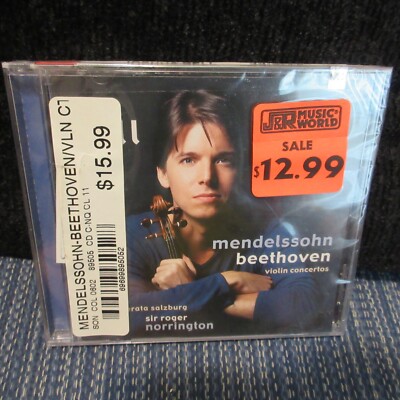 Mendelssohn Beethoven: Violin Concertos (CD, Jun-2002, Sony Classical) NEW