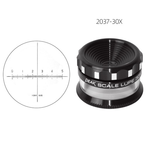 Original PEAK 10X 15X 20X 30X Waage Lupe tragbare Lupe mit Standardwaage - Bild 10 von 18