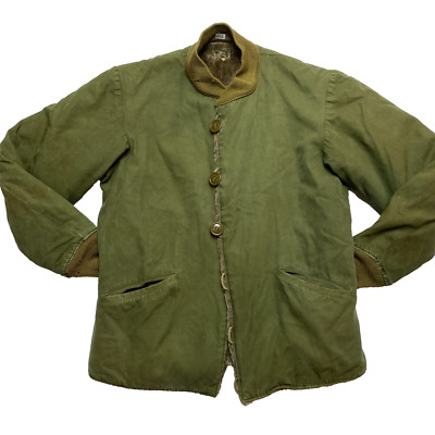ジャケット・アウター US ARMY M-1943 LINER JACKET M-43 VINTEGE WWII WW2 Korean War Mens 38-40 US ARMY M43 M-1943 Field