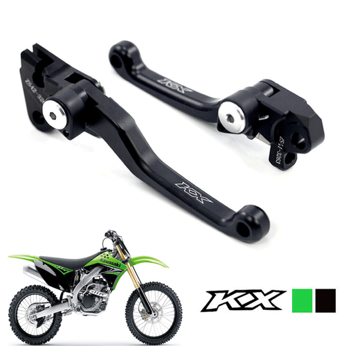 Hand Control Levers W/Brake & Clutch For KAWASAKI KX65 KX85 KX100 KX 112/125/250 - Picture 1 of 20