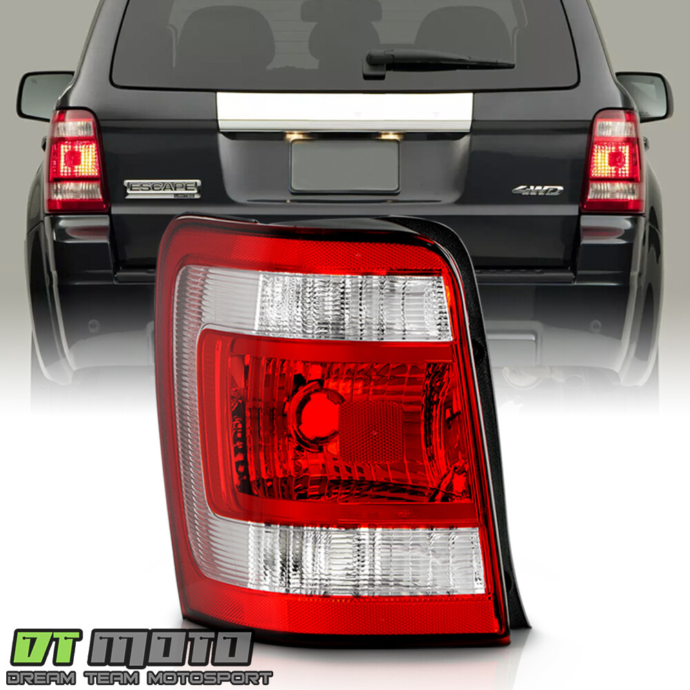 For 2008-2012 Ford Escape Factory Style Red Tail Light Brake