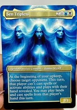 Sen Triplets Proxy Card with Custom designed art