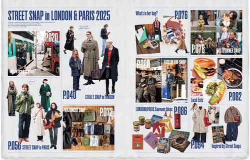 WOMEN'S FUDGE JAPAN MAGAZINE JANUARY 2025 WINTER SNAP LONDON PARIS NEW - Foto 2 di 7