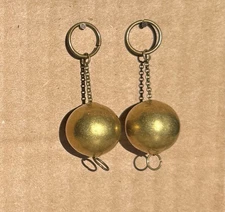 Pair Holt Howard Style Replacement Lady Head Vase Headvase EARRINGS My Fair Lady