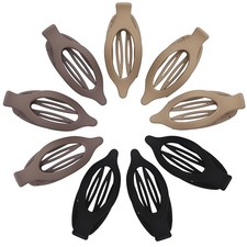 9 Pack Flat Hair Clips for Women, Matte Claw Clips for Thick  Thin Hair, Suitab