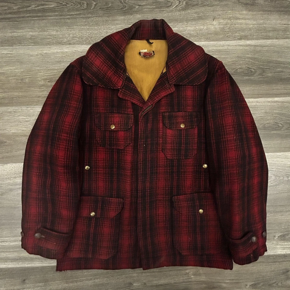 vintage woolrich hunting coat products for sale | eBay