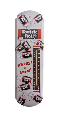 Outdoor / Indoor Metal thermometer memorabilia collectibles.