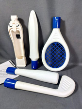 Nintendo Wii 6 Piece Sports Kit - Sword, Tennis Racket, Baseball Bat, Golf Club
