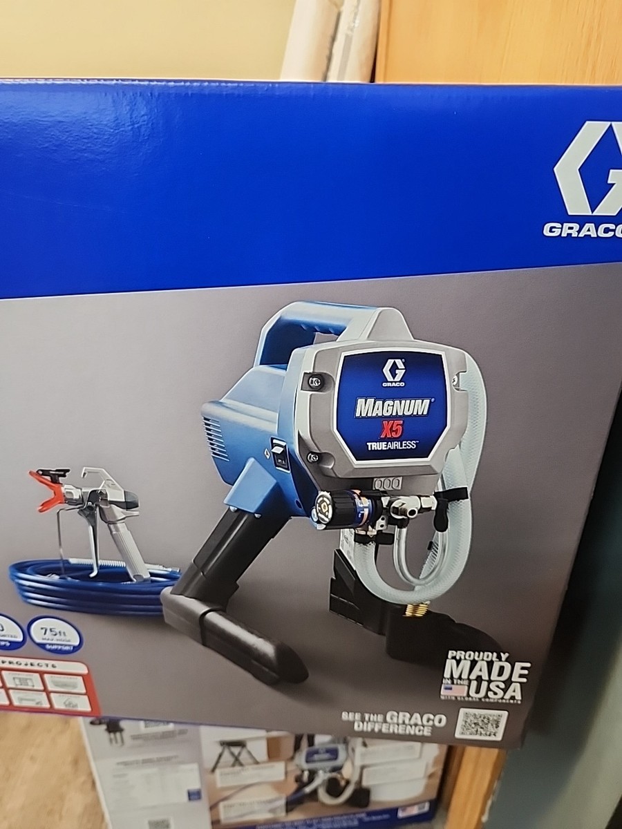 Graco 262800 Magnum X5 Trueairless Paint stain Sprayer Brand New