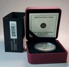 2009 (1909-) Canadian $1 First Flight in Canada 100th Annv. Proof Silver Dollar