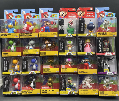 #ad Super Mario Action figure 2.5quot; Nintendo Jakks Pacific You Choose $25.00