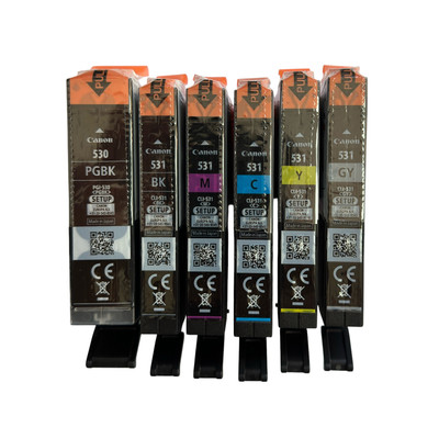 CANON original SETUP Patronen PGI-530 CLI-531 - 6 Patronen - PIXMA TS8750 TS8751