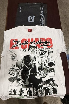 White Evil Vice Pablo Escobar El Chapo Tee.